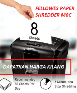 FELLOWES M8C PAPER SHREDDER