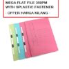 MEGA PLASTIC FLAT FILE 350 PM