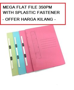 MEGA PLASTIC FLAT FILE 350 PM
