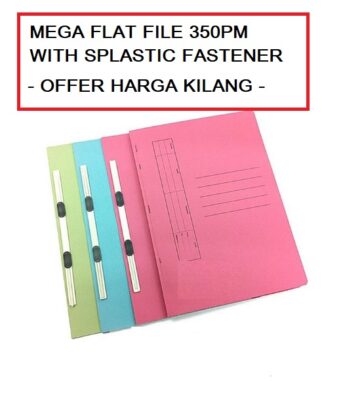 MEGA PLASTIC FLAT FILE 350 PM