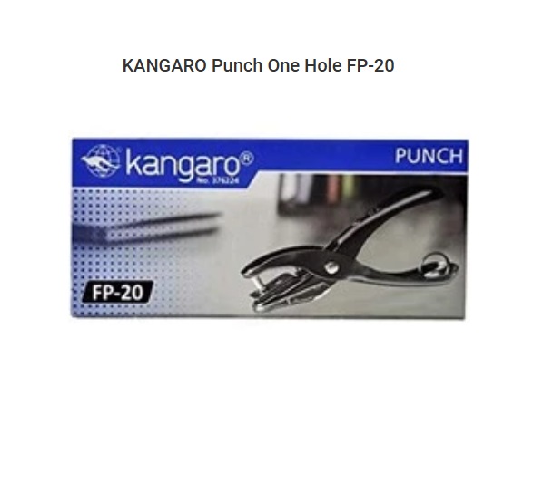KANGARO FP-20 ONE HOLE PUNCHER KANGARO FP-20 ONE HOLE PUNCHER