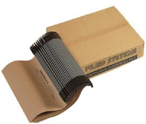 filing pocket continuous