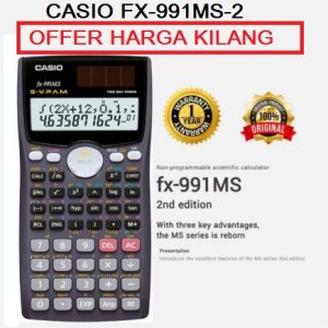 casio fx-991ms-2 scientific calculator