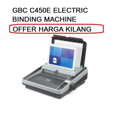 GBC Electric Comb Bind C450E Binding Machine