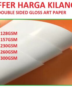 2 side gloss art paper
