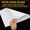 DOUBLE SIDED GLOSSY ART PAPER 128GSM / 157GSM / 230GSM / 260GSM / 300GSM