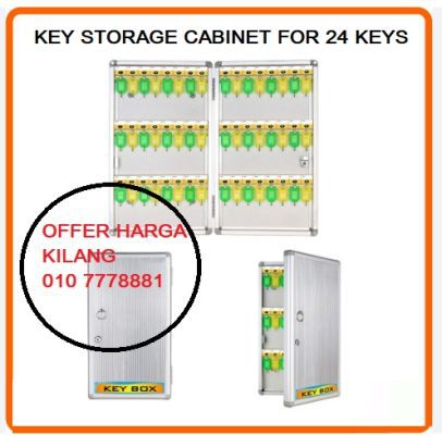 KEY STORAGE BOX FOR 24 KEYS