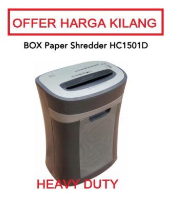 HEAVY DUTY BOX PAPER SHREDDER HC1501D