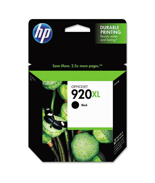 HP 920XL Black Officejet Ink Cartridge ( CD975AA )