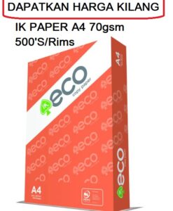 IK PAPER A4 70GSM / IK ECO A4 70GSM