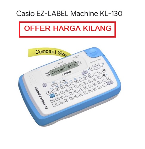 CASIO KL-130 LABEL PRINTER CASIO KL-130 LABEL PRINTER