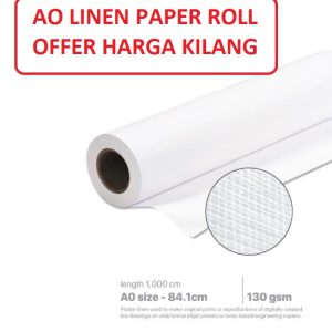 A0 LINEN PAPER ROLL