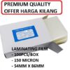 LAMINATING FILM 54MM X 86MM