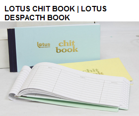 LOTUS CHIT BOOK