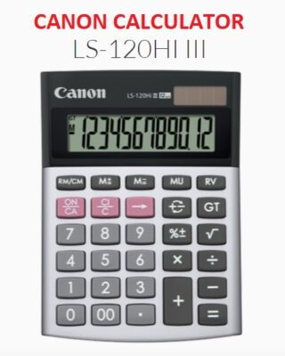 CANON 12 DIGITS CALCULATOR CANON 12 DIGITS CALCULATOR