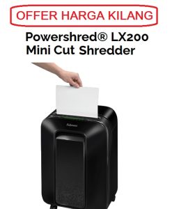 FELLOWERS LX200 MINI CUT PAPER SHREDDER