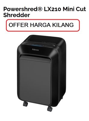FELLOWES LX210 PAPER SHREDDER