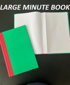minutes book