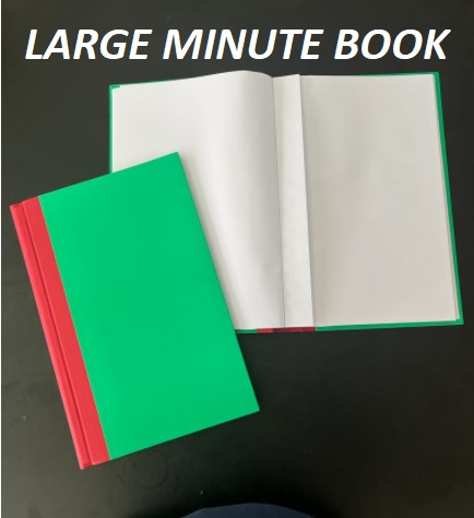 minutes book