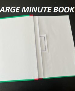 large minutes book