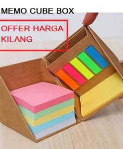 STICKY NOTE BOX SET/Cube Box Memo Pad
