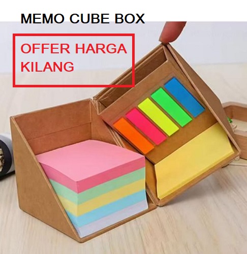 STICKY NOTE BOX SET/Cube Box Memo Pad STICKY NOTE BOX SET/Cube Box Memo Pad