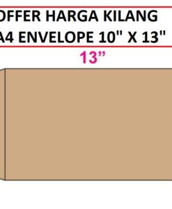 BROWN ENVELOPE A4 SIZE 10" X 13"