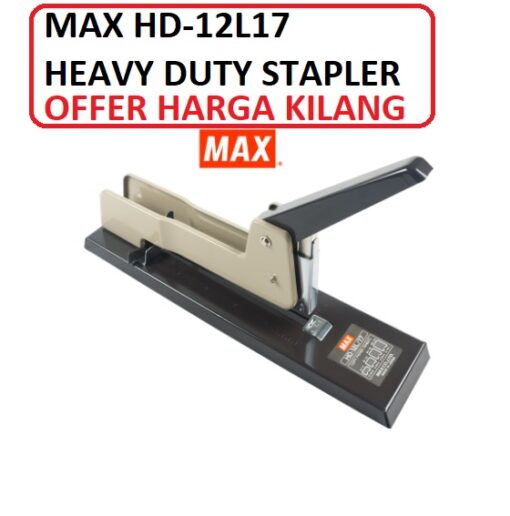MAX HD-12L/17 HEAVY DUTY STAPLER
