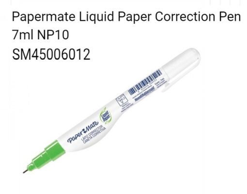 PAPERMATE LIQUID PAPER NP10