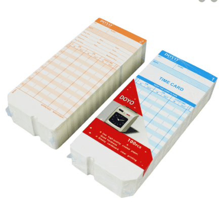 PUNCH CARD 100'S/PACK
