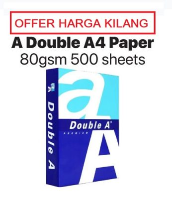 A4 80GSM DOUBLE A PAPER