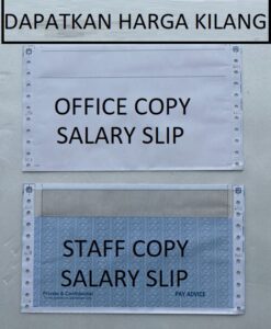 COMPUTER FORM PAY SLIP
