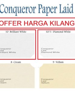 A4 CONQUEROR PAPER LAID WHITE