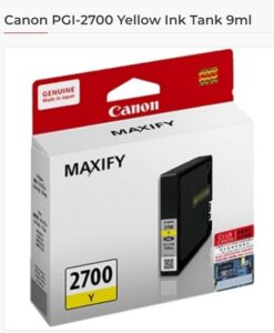 Canon PGI-2700 Yellow Ink 9ml