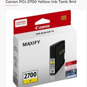 Canon PGI-2700 Yellow Ink 9ml