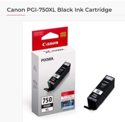 Canon PGI 750XL Black Ink Cartridge