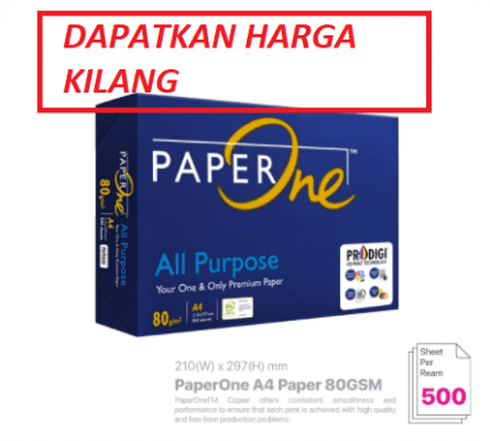 PAPER ONE A4 80GS SUPPLIER MALAYSIA