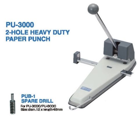 OPEN PU3000 HEAVY DUTY PUNCHER