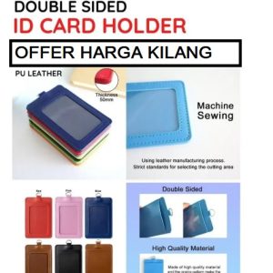PU LEATHER ID CARD HOLDER