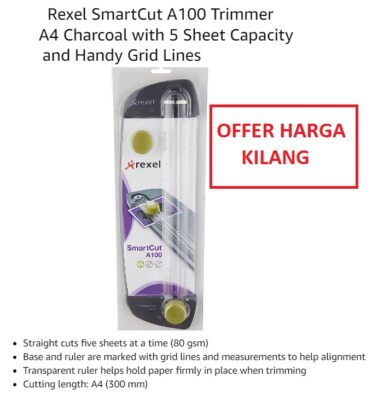 REXEL SMARTCUT A100 | REXEL CUTTER SUPPLIER IN MALAYSIA