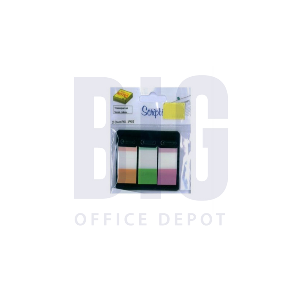 SCRIPTI FLAG TAPE 3 COLOUR