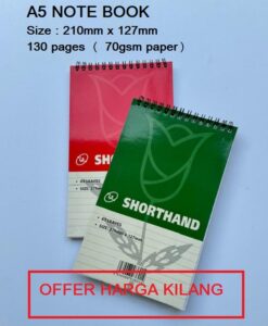 A5 NOTEBOOK | SHORT HAND BOOK
