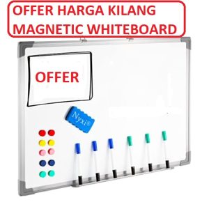 MAGNETIC WHITEBOARD 2' x 3'