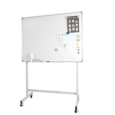 magnetic whiteboard with stand