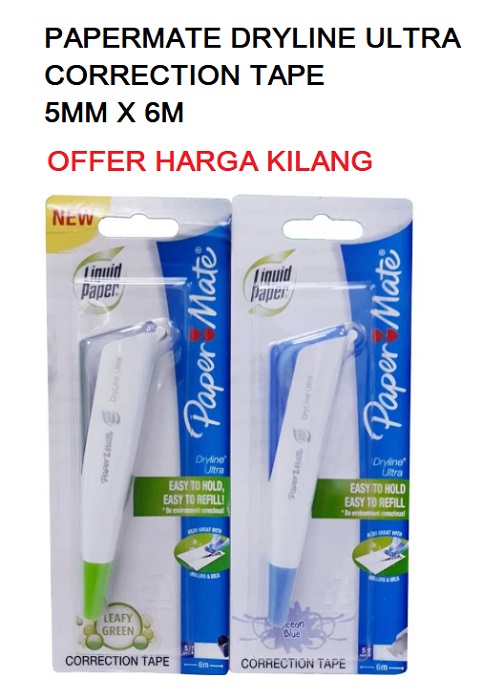 PAPERMATE DRYLINE ULTRA CORRECTION TAPE PAPERMATE DRYLINE ULTRA CORRECTION TAPE