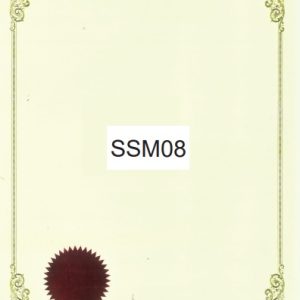 CERTIFICATE CARD WITH RED SEAL - SSM08