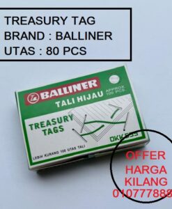 BALLINER TREASURY TAG