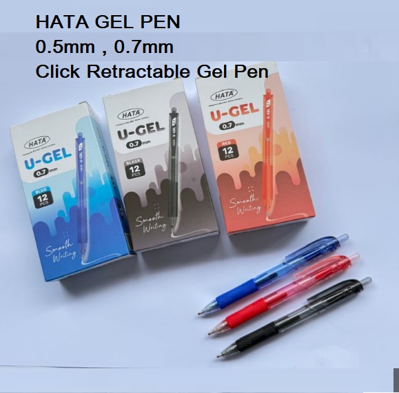 HATA GEL PEN 0.5MM, 0.7MM HATA GEL PEN 0.5MM, 0.7MM