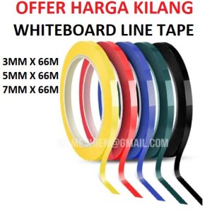 WHITE BOARD LINE TAPE