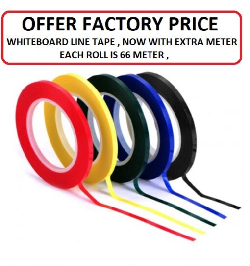 WHITEBOARD LINE TAPE WHITEBOARD LINER TAPE Big Stationery